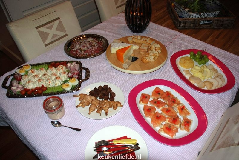 Warm en koud buffet Warm en koud buffet