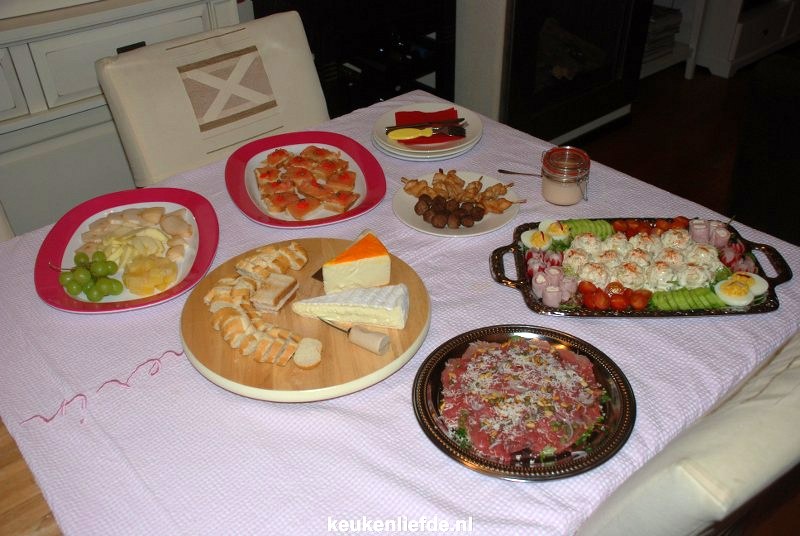 Warm en koud buffet Warm en koud buffet