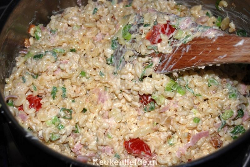 Goddelijke macaronisalade