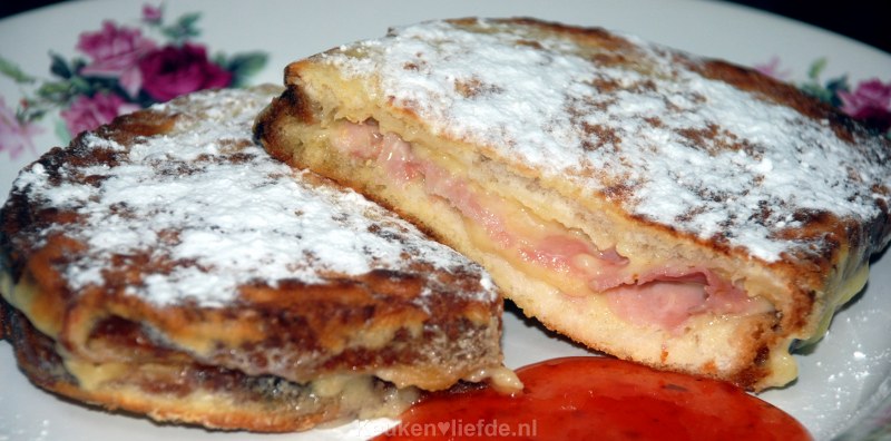 Amerikaanse monte cristo sandwich Amerikaanse monte cristo sandwich