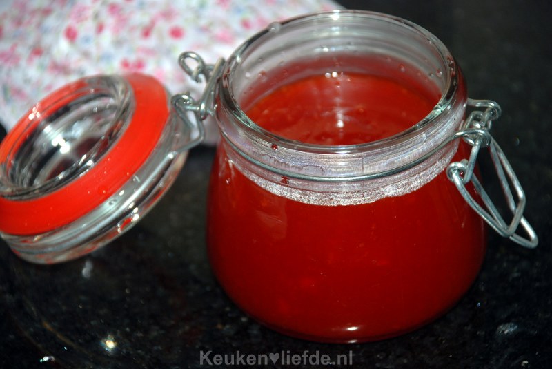 Jelly pepper - rode peperjam Jelly pepper - rode peperjam