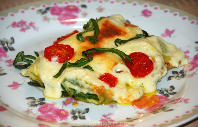 Cannelloni met verse spinazie en ricotta Cannelloni met verse spinazie en ricotta