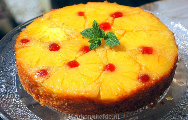 Tropische ananastaart Tropische ananastaart