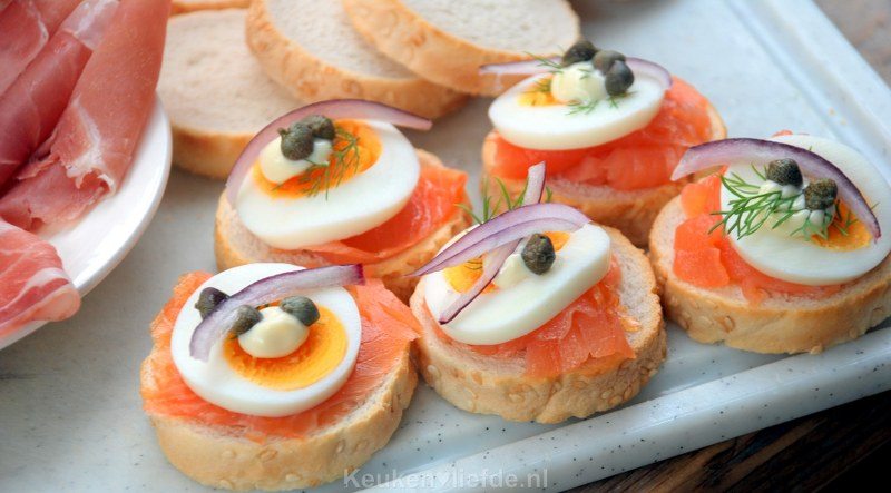 Snelle tapasschotel als lunch of borrelhapje Snelle tapasschotel als lunch of borrelhapje