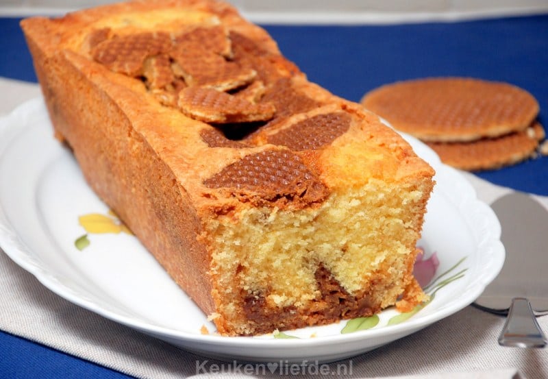 Oud-Hollandse stroopwafelcake Oud-Hollandse stroopwafelcake