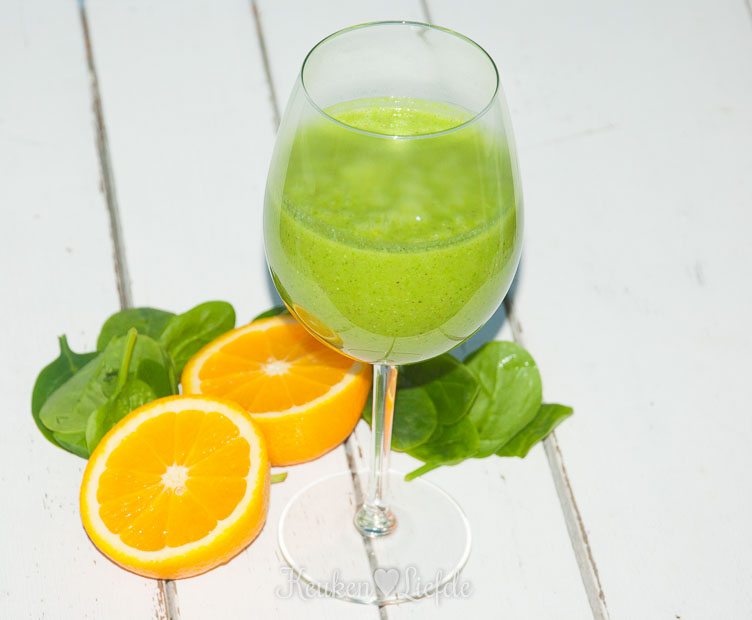 Power breakfast: groene smoothie!