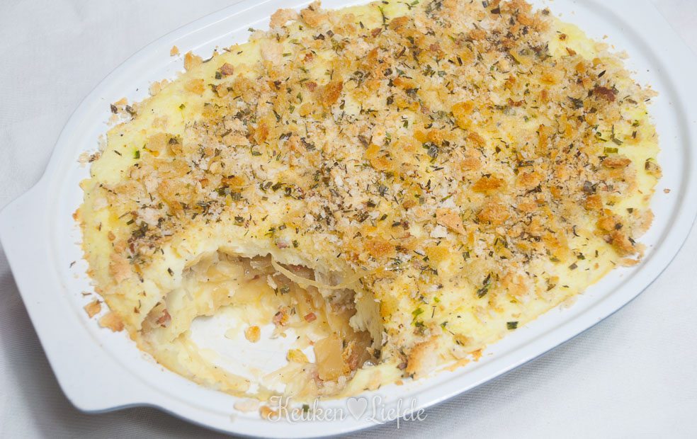 Zuurkoolovenschotel Zuurkoolovenschotel