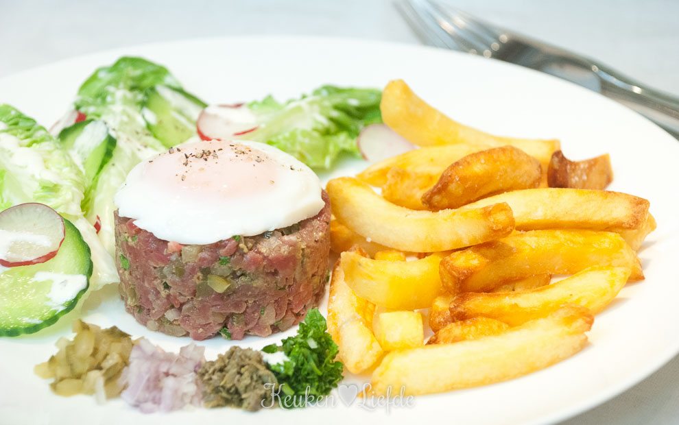 Spijs & Wijn: Steak tartare met dikke frieten