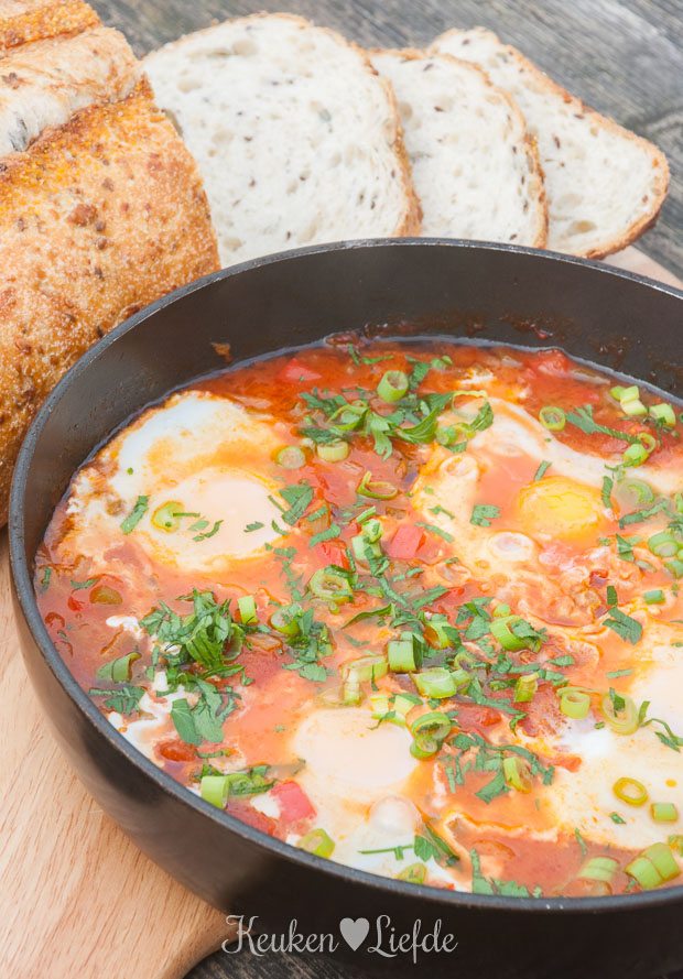 De smaak van Noord-Afrika: shakshuka