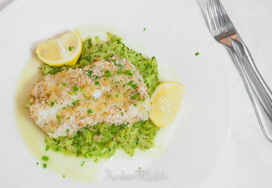 Slank & Snel: lekkerbekje met courgettesmoor Slank & Snel: lekkerbekje met courgettesmoor