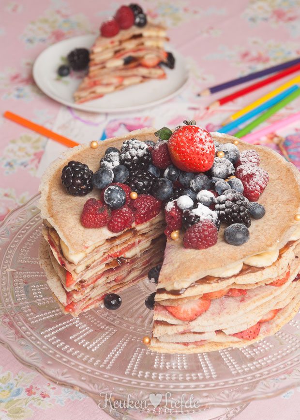 Speels & Smakelijk: pannenkoekentaart