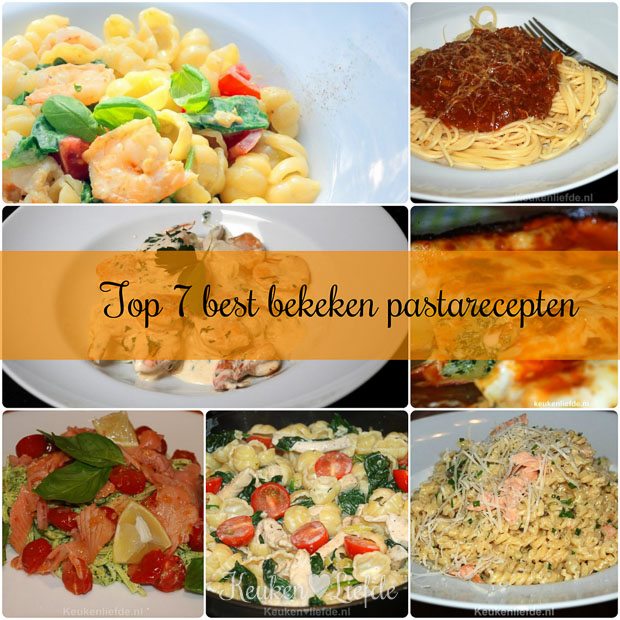 Top 7 best bekeken pastarecepten