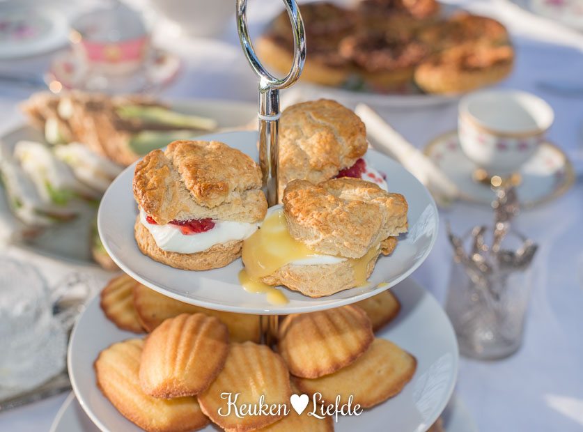 High tea: scones