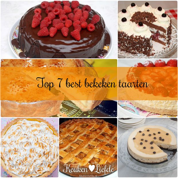 Top 7 best bekeken taartrecepten Top 7 best bekeken taartrecepten