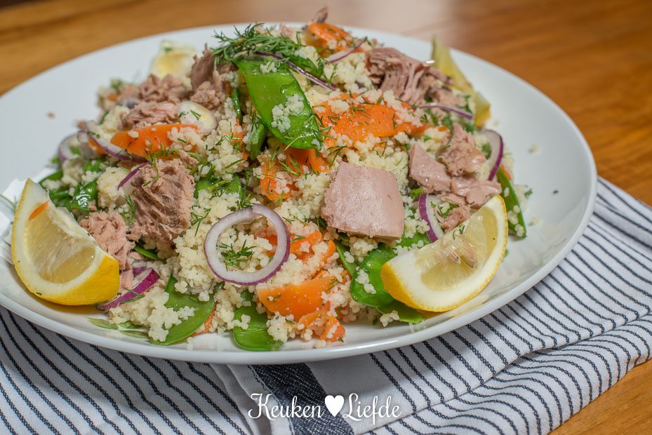 Lekker Snel: couscoussalade met tonijn