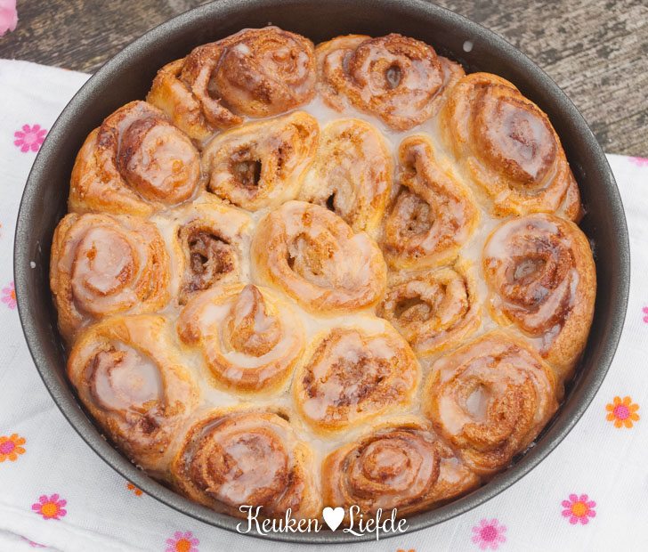 Supersnelle kaneelbroodjes