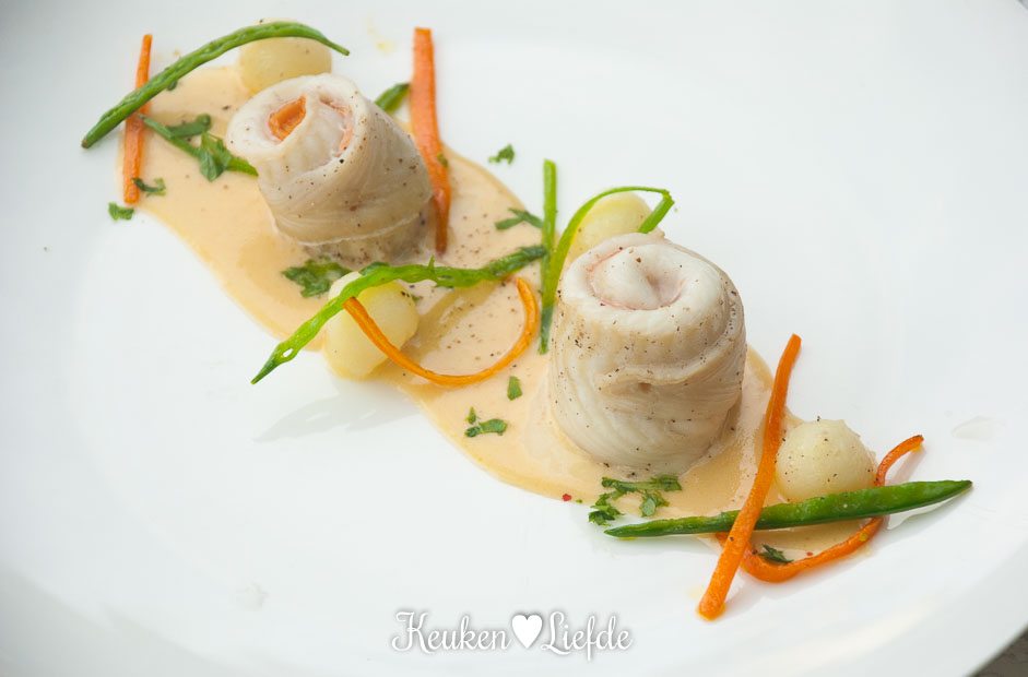 Scholrolletjes met Champagnesaus