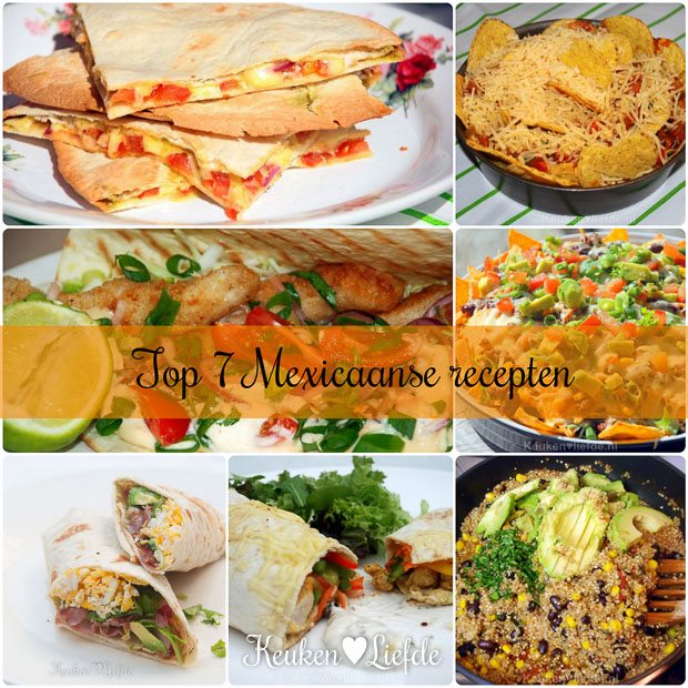 Top 7 best bekeken Mexicaanse recepten