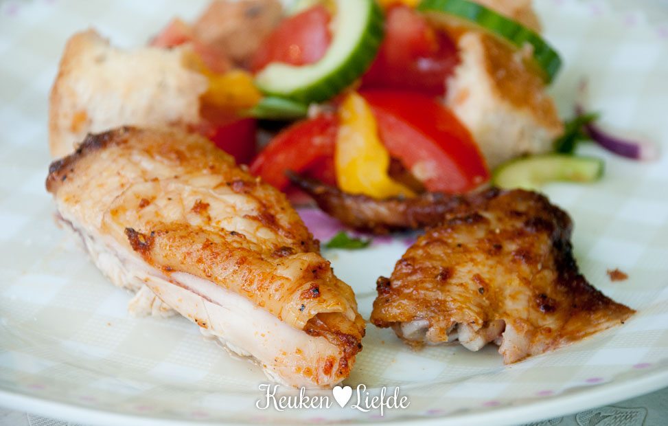 Johans Special: kip op een bierblik Johans Special: kip op een bierblik