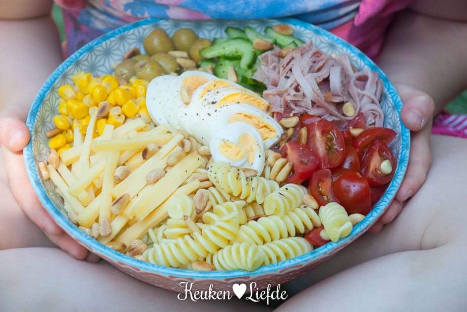 Smulsalade met toverdressing Smulsalade met toverdressing