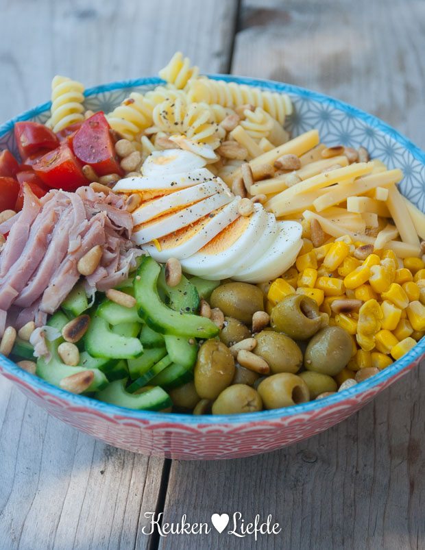 Smulsalade met toverdressing Smulsalade met toverdressing