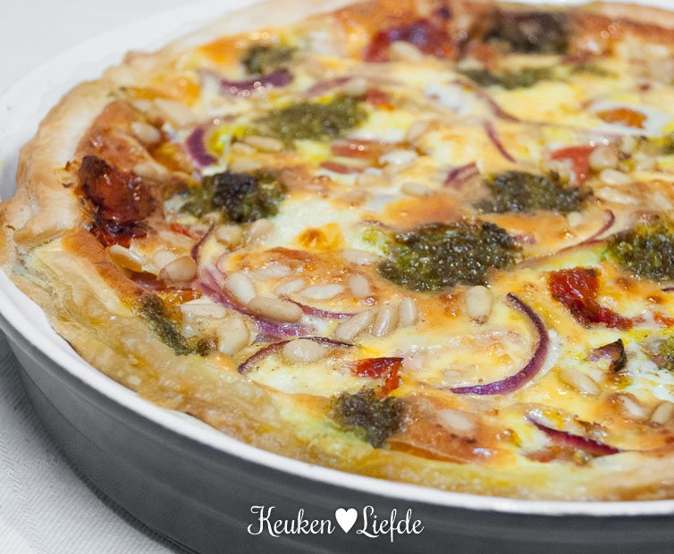 Quiche caprese Quiche caprese