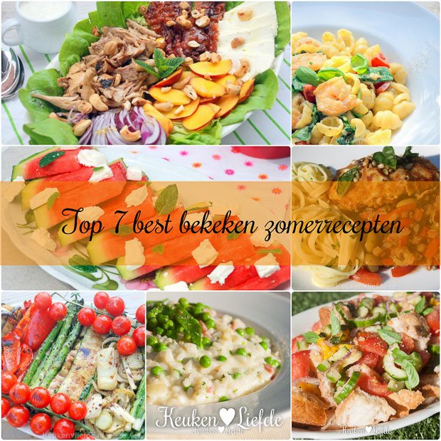 Top 7 best bekeken zomerrecepten Top 7 best bekeken zomerrecepten