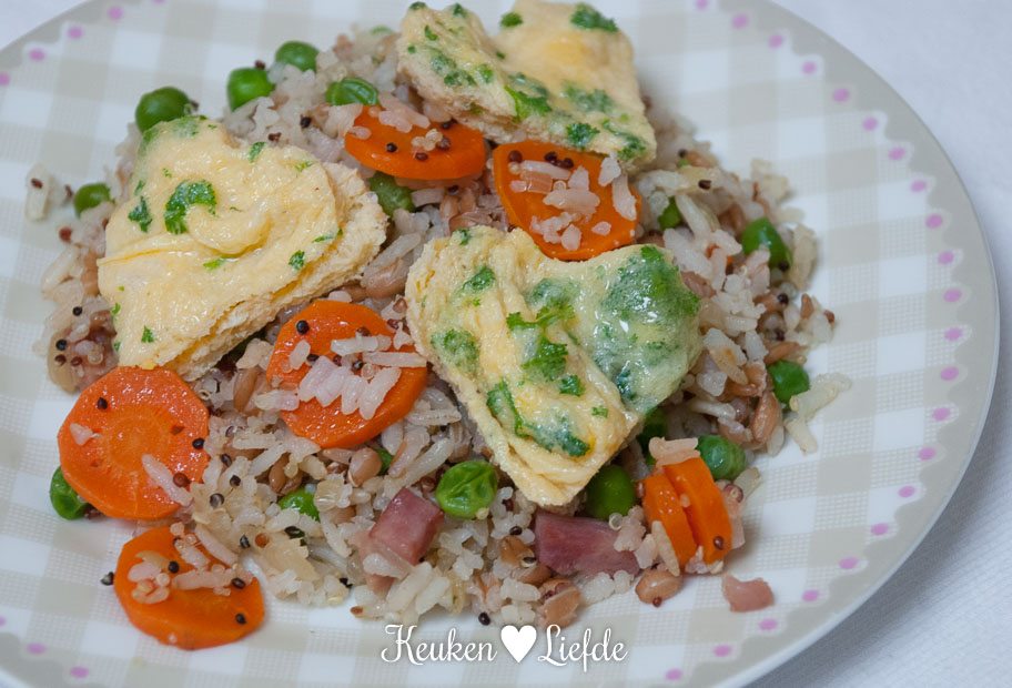 Speels & Smakelijk: gebakken rijst Speels & Smakelijk: gebakken rijst