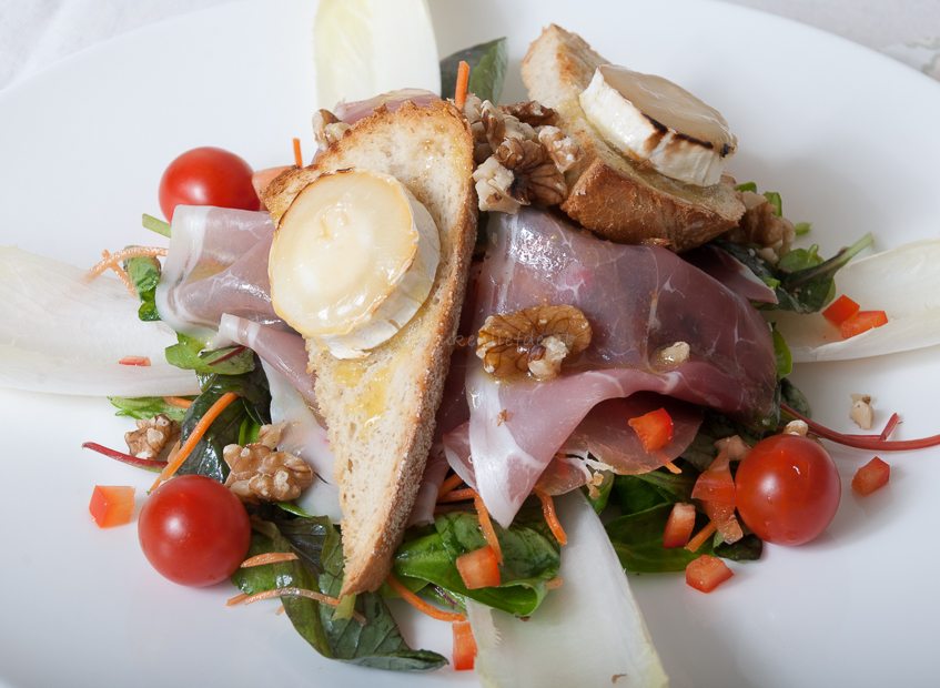 Spijs & Wijn: geitenkaassalade