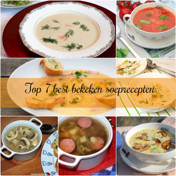 Top 7 best bekeken soeprecepten-