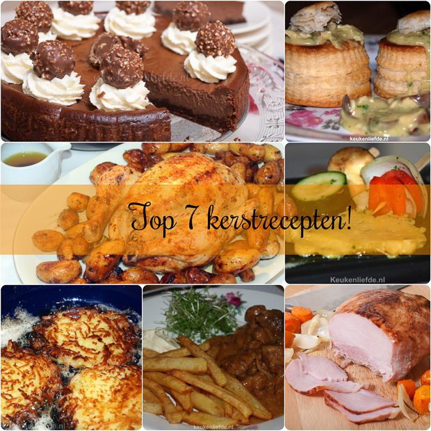 Top 7 kerstrecepten!
