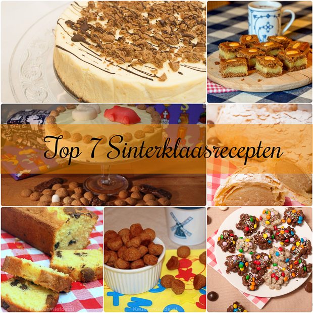 Top 7 sinterklaasrecepten Top 7 sinterklaasrecepten
