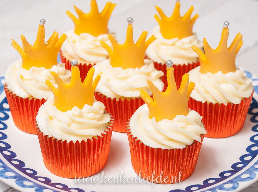 Koningsdag cupcakes Koningsdag cupcakes