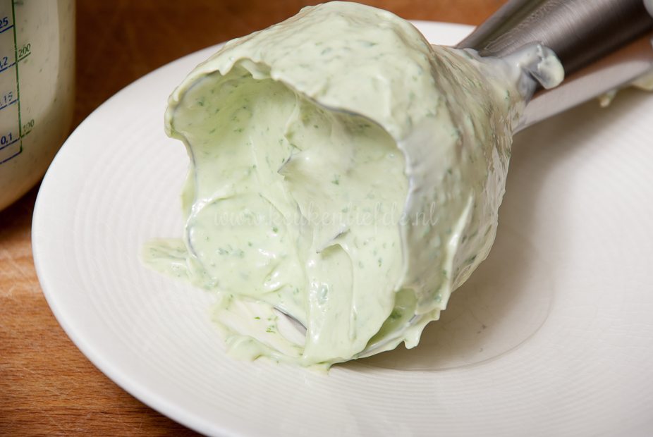 Basilicummayonaise