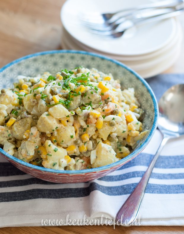 Goddelijke aardappelsalade Goddelijke aardappelsalade