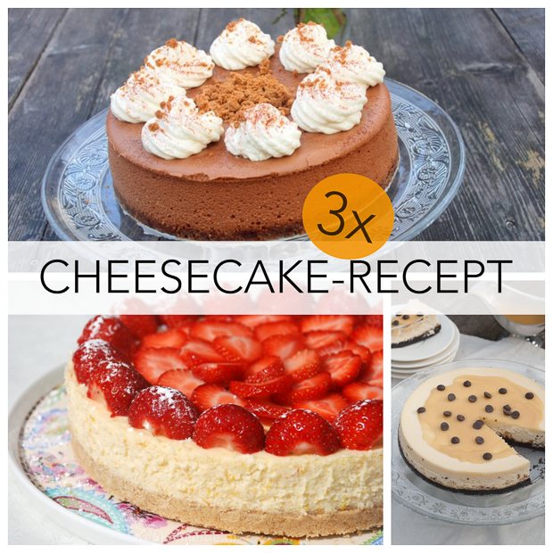 3x cheesecake-recept 3x cheesecake-recept