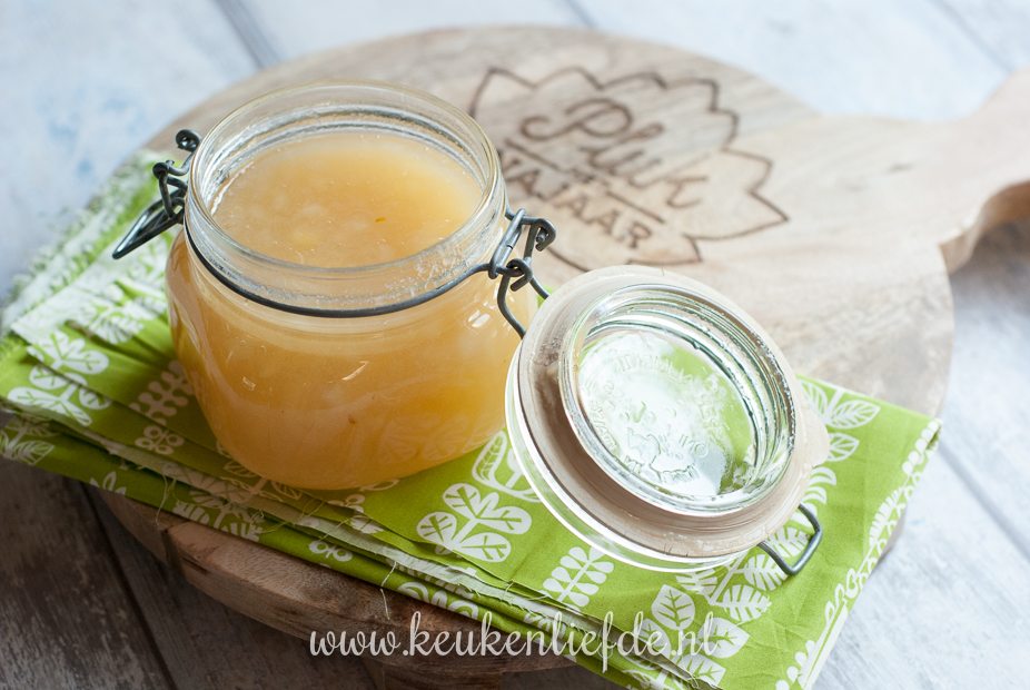 Perenjam met gember en vanille Perenjam met gember en vanille