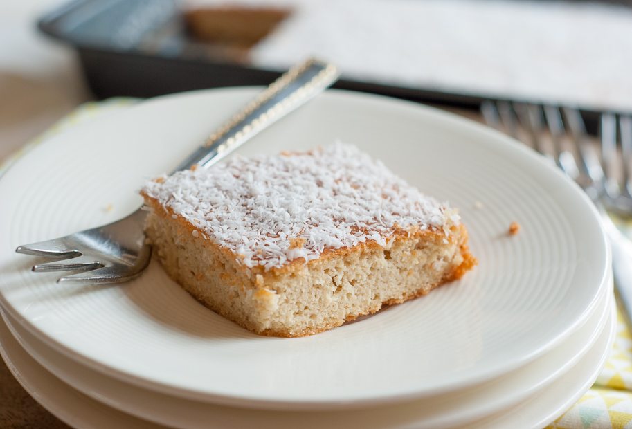 Amandelcake met kokos Amandelcake met kokos