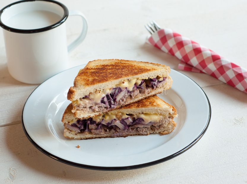 Kerstkliekjes tosti Kerstkliekjes tosti