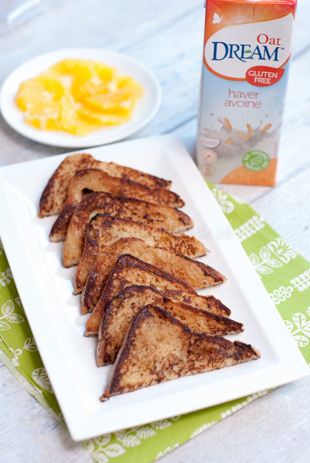 Glutenvrije wentelteefjes met kardemom en sinaasappel Glutenvrije wentelteefjes met kardemom en sinaasappel