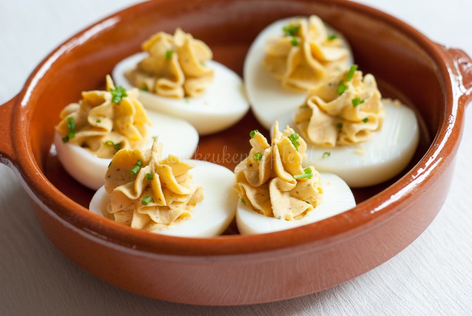 eiwit maaien Continu Video: gevulde eieren | Keukenliefde