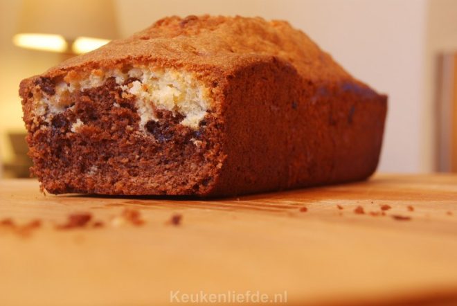 Marmercake met pure chocolade