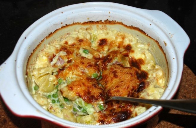Ovenpasta met kaassaus
