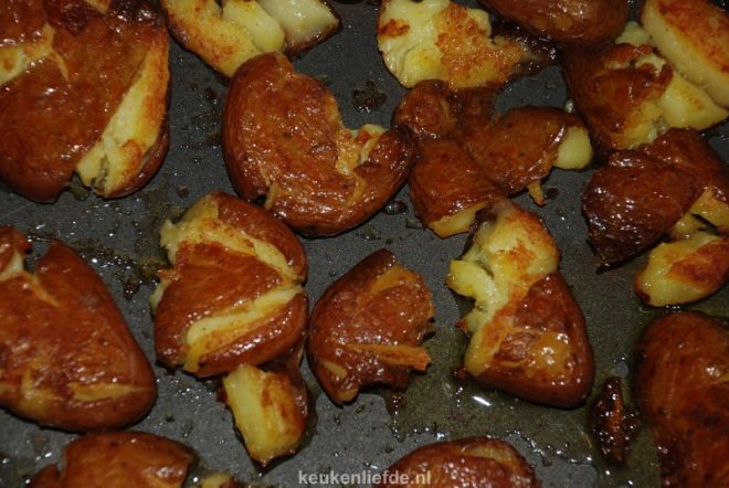 De perfect gebakken aardappelen