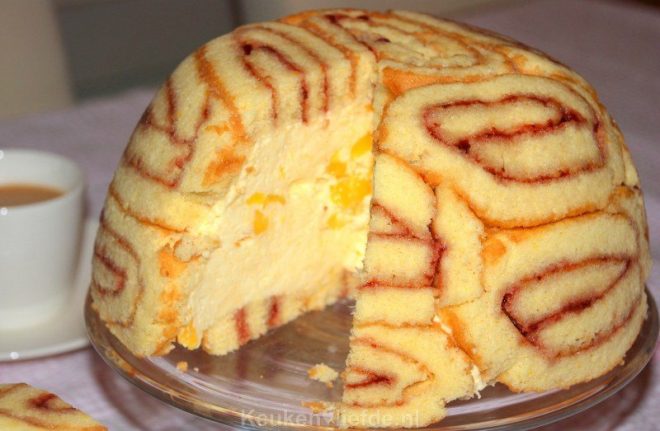 Mango charlotte