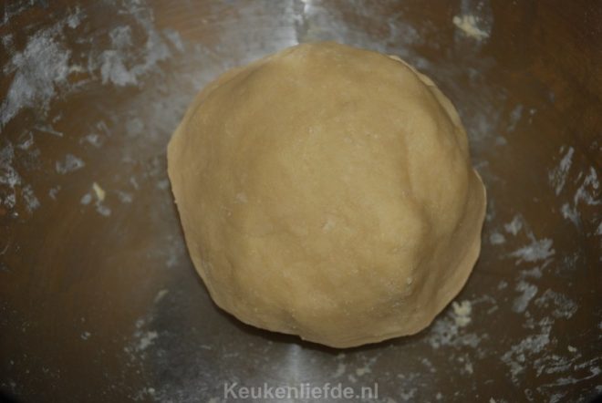 Maak het zanddeeg