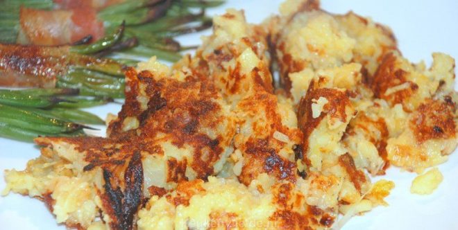 Rösti met ui en kaas