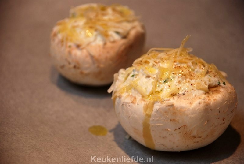Gevulde champignons Gevulde champignons
