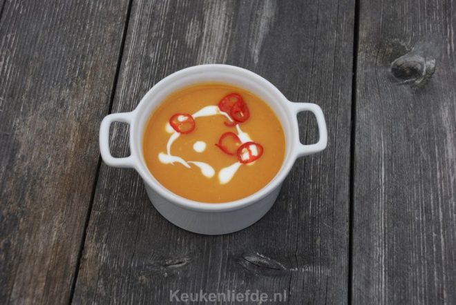 Pittige Oranjesoep – Pompoensoep