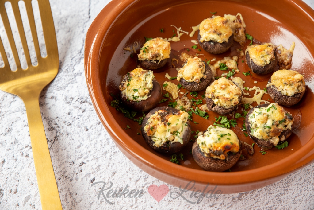 Gevulde champignons Gevulde champignons